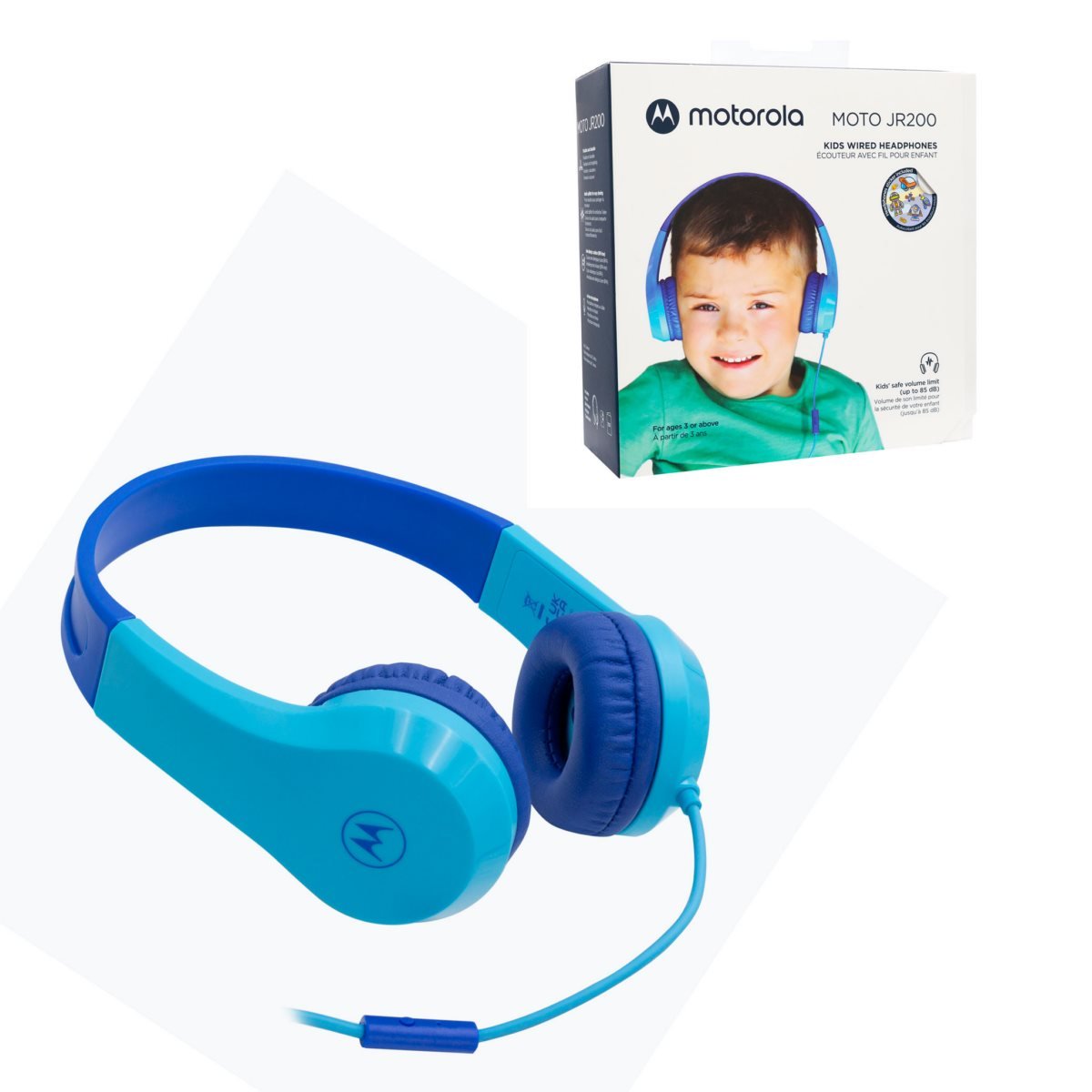 Audifono Con Cable Manos Libres Y Sticker Motorola